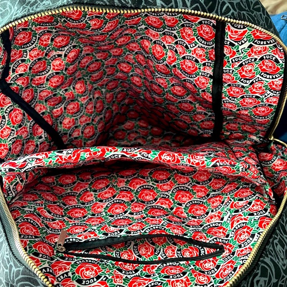 Ball & Chain Co Limited Roses Backpack Rare and Hard To Find Great Condition - Picture 2 of 4